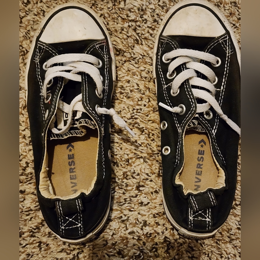 Converse Kids Black Sneakers